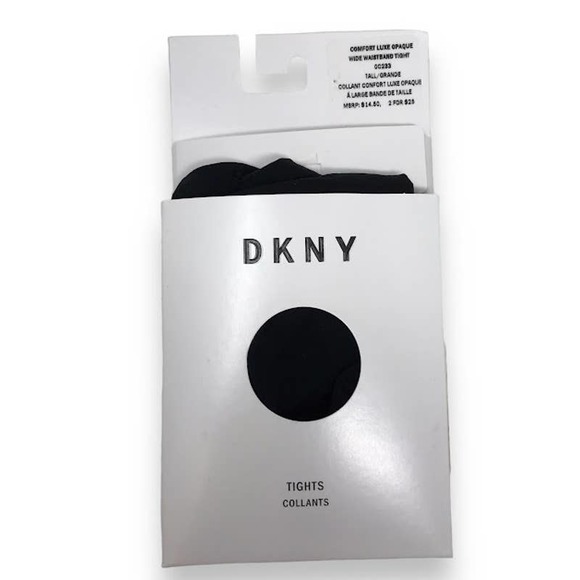Dkny Accessories Dkny Comfort Luxe Opaque Tights Pantyhose Sz Tall